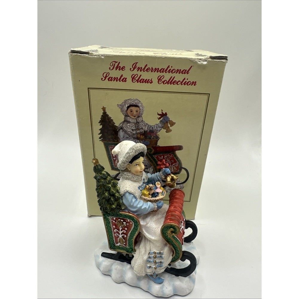 THE INTERNATIONAL SANTA CLAUS COLLECTION KOLYADA RUSSIA Preowned With Box